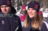 Switzerland: Russia wins gold in luge team relay at Youth Olympics
